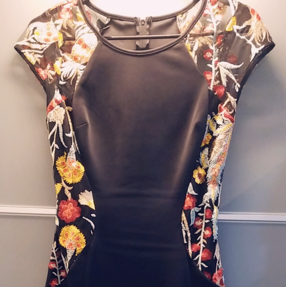 BCX Black Bodycon Dress - Picture 1 of 4
